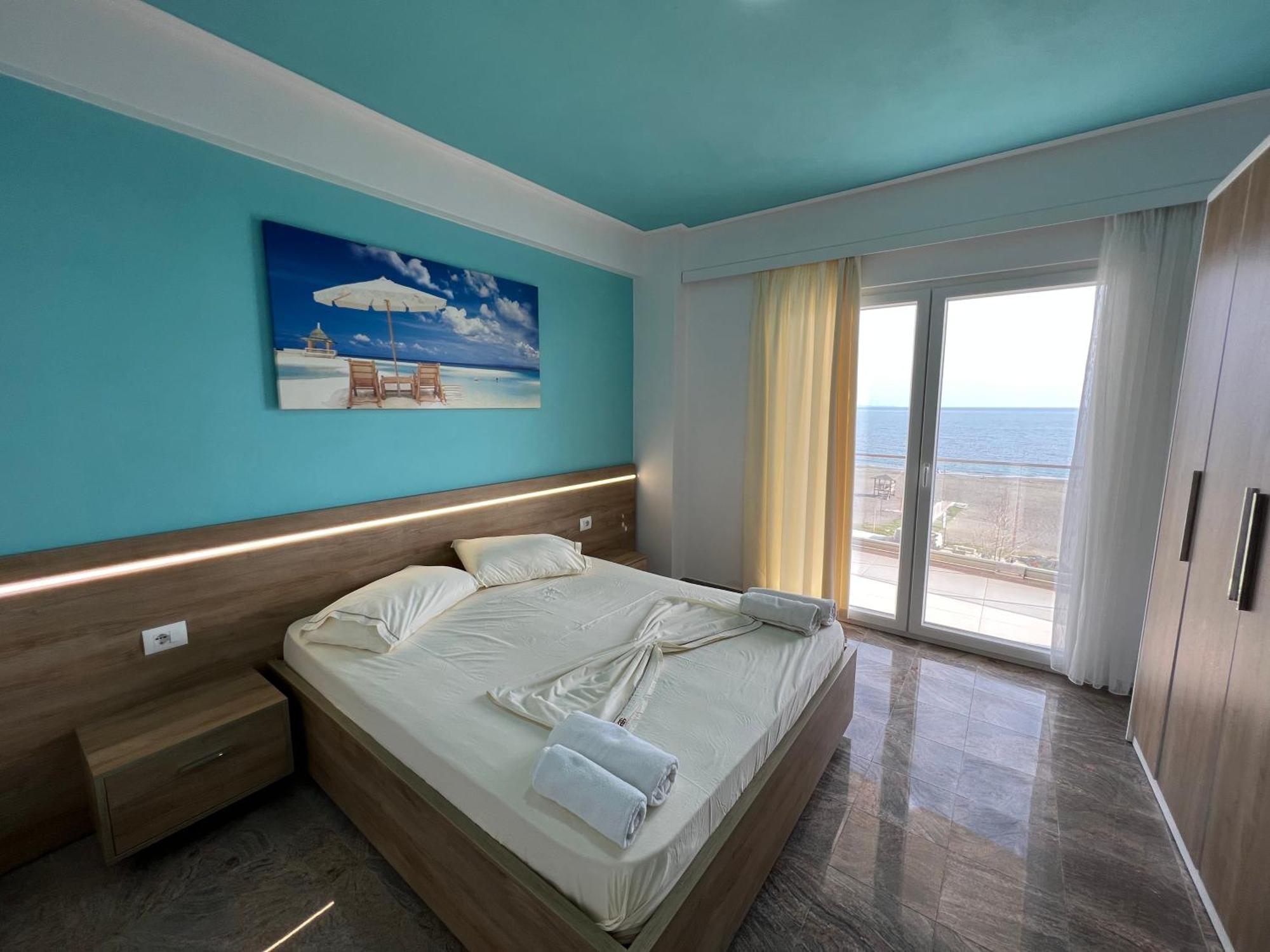 Apartamento Elvin Deluxe Velipojë Exterior foto
