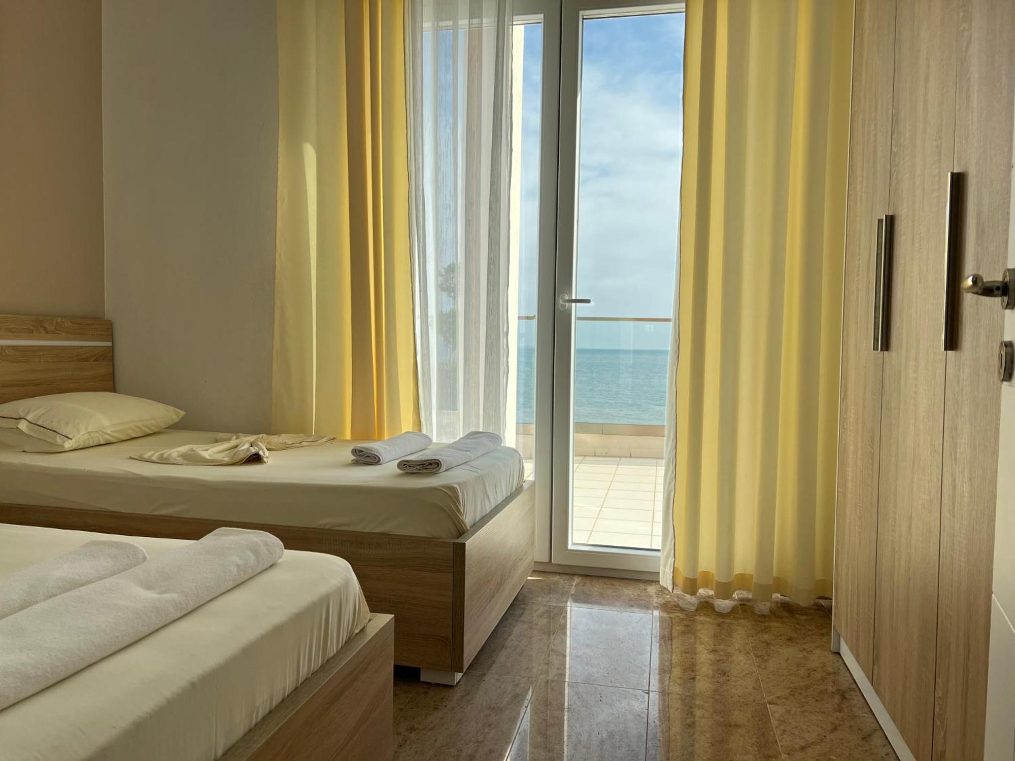 Apartamento Elvin Deluxe Velipojë Exterior foto