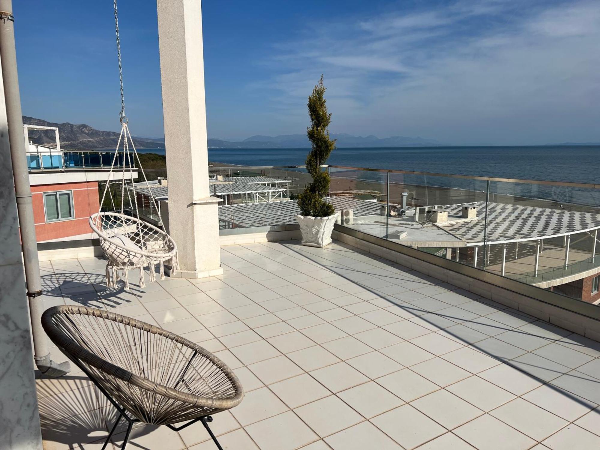 Apartamento Elvin Deluxe Velipojë Exterior foto